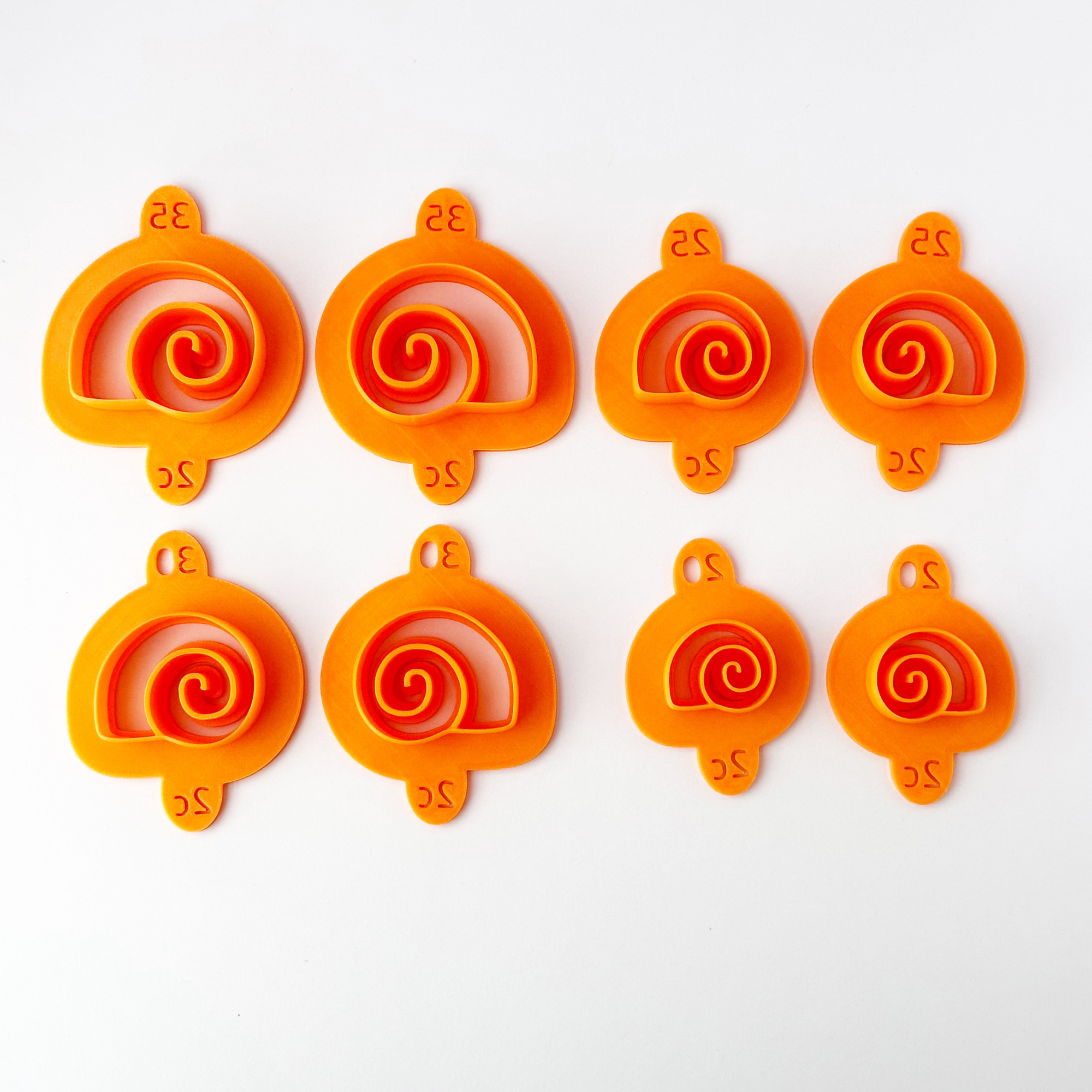 Shell Set Embossing