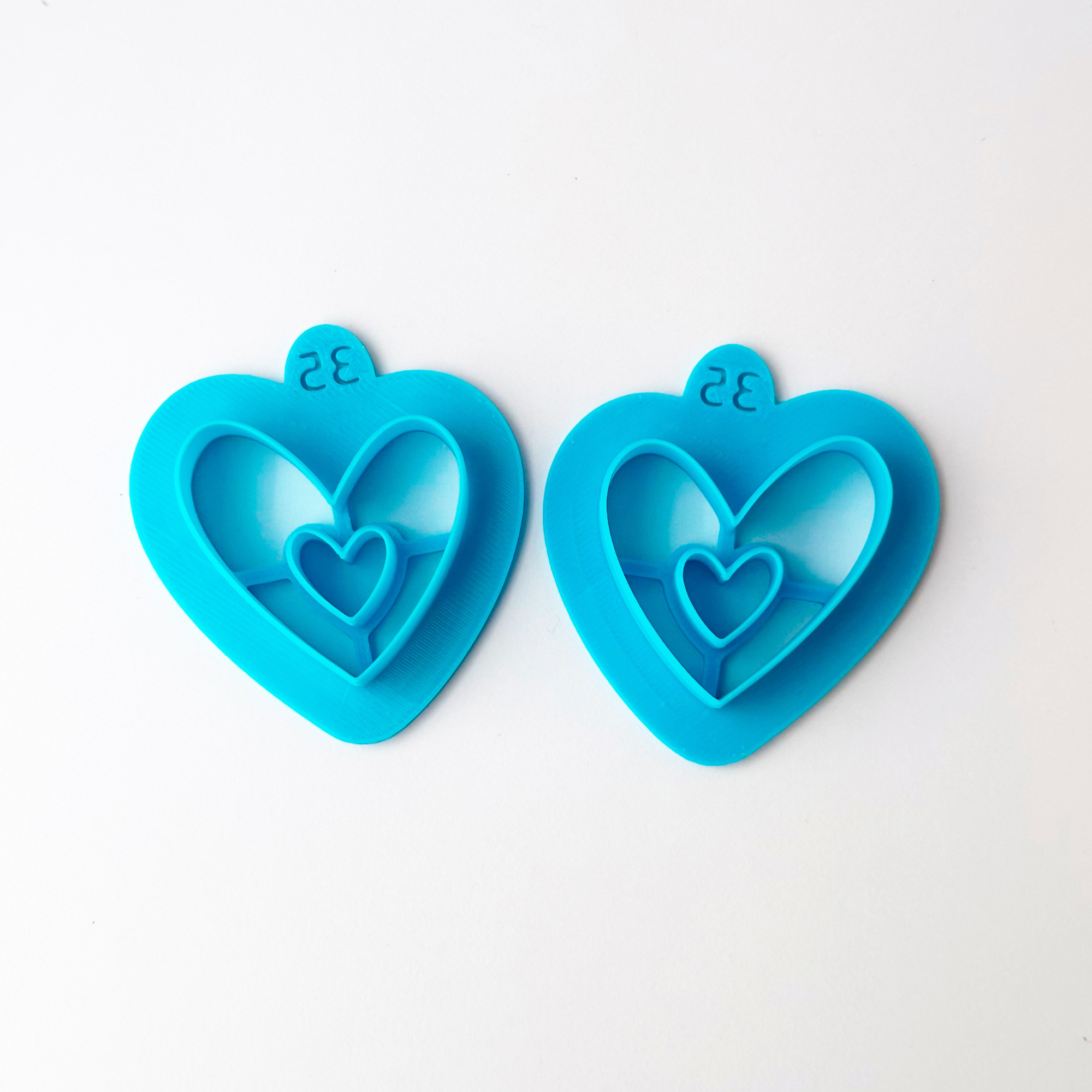 Organic Big Sided Heart