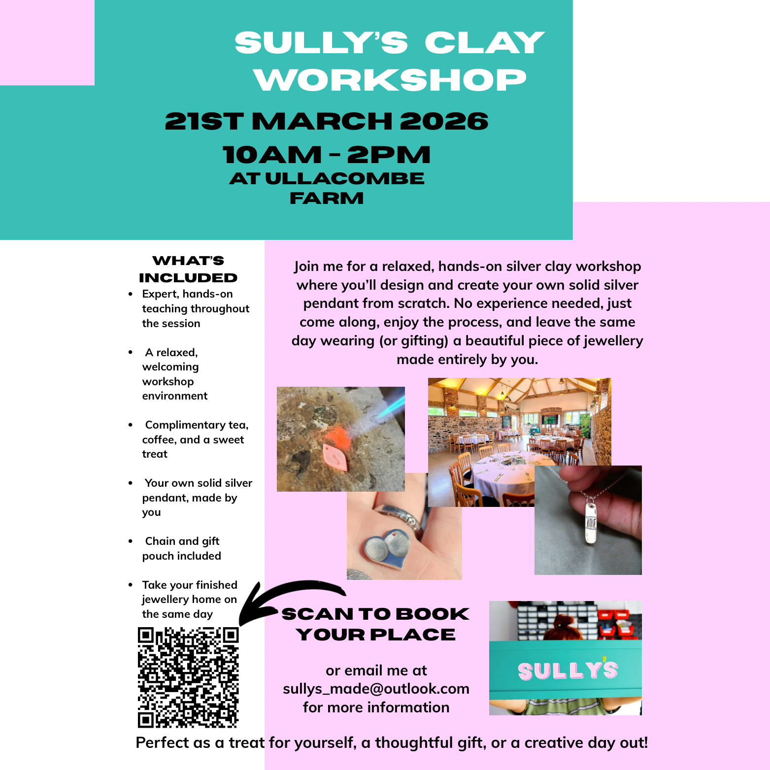 Silver Clay Pendant (21st March 2026)