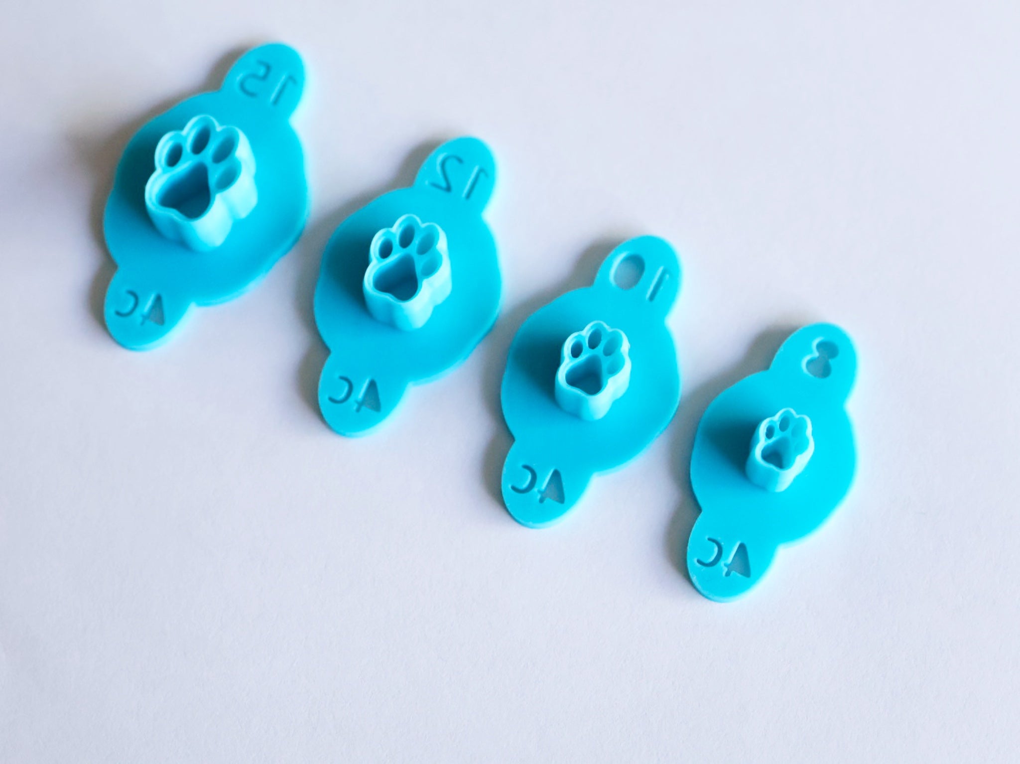 Paw print Embossing