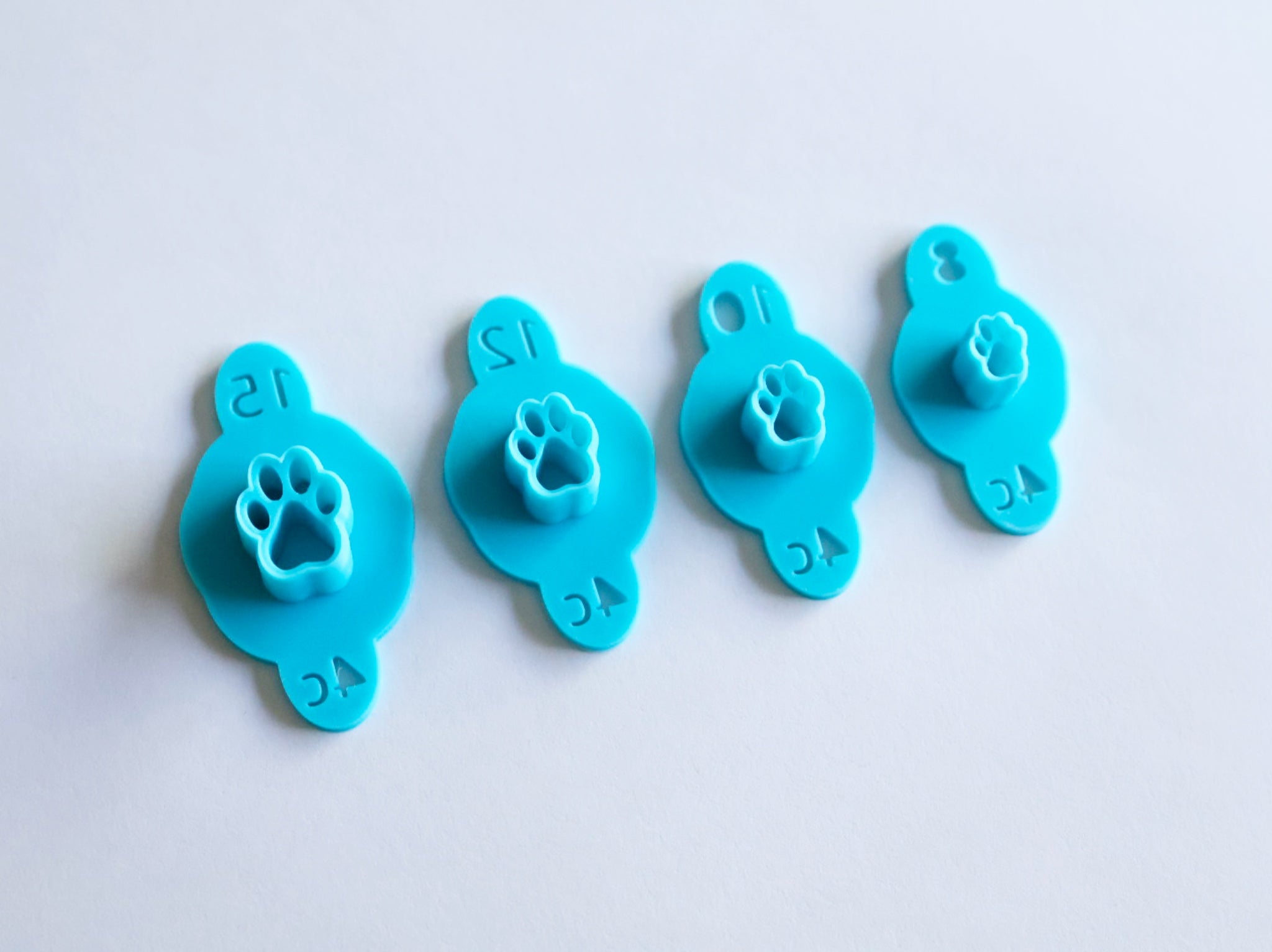 Paw print Embossing