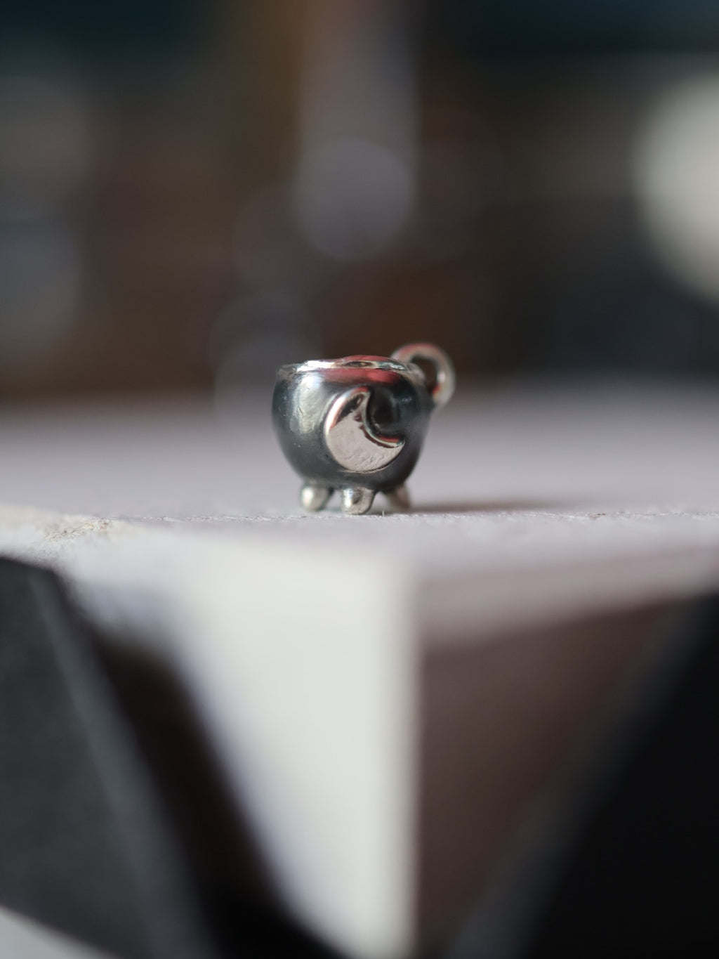 Handmade Fine Silver Caldron Charm